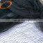 Black plastic nylon mesh net used in roof top