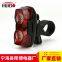 USB rechargeable bicycle lamp Taillight