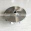 T25 446335-0009 38.10/53.97mm 11+0 Blades Turbo Milling/aluminum 2618/billet Compressor Wheel for 452055-0004/8/452058-0001