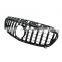 Gloss black Front grill  GT R GTR style grille for Mercedes Benz W176 A CLASS A180 A200 A260 A45 2013 2014 2015