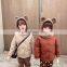 2020 Latest Design Warm Bear Embroidered  Jacket for Girls Kids Baby Winter Cotton Padding Jacket