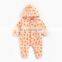 Baby jumpsuit winter Korean cartoon romper newborn clothes autumn and winter baby long crawl