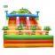 customized nice bouncy inflatable dinosaur water slide