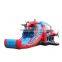 Inflatable Rocket Jumping Castle Bouncer Water Slide, Kids Inflatable Water Slide and Pool
