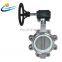 D371X Pn16 4inch PTFE Seat Lug Type Wafer Butterfly Valve