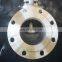 Change Flow Direction Two Times Steel Globe Valve With Blue Paint For Water