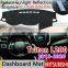 Для Mitsubishi L200 Triton Strada Strakar Barbarian Fiat Fullback RAM Антискользящая коврик на приборную панель, защитное солнцезащитное покрытие панели приборов, аксессуары для приборной панели
