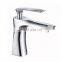 Single Handle Deck Mounted Bronze Brass Bathroom Faucets Wash Basin Hot And Cold Water Mixer Tap