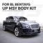 Carbon Fiber&Fiberglass Body Kit Parts Front Bumper Rear Bumper Side Skirts For Bentley Bentayga Mansori Body Kit