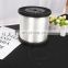 100% nylon white transparent  0.12 mm monofilament line nylon with cheap price and high quality