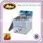 Counter Top Electric Fried Chicken Fryer with 2 Tank 2 Basket