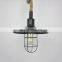 Vintage Hemp Rope Cable Pendant Light Edison Hanging Lamp