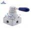 4HV210-06/08 4HV310-08/10 4HV410-15/20 Thread Hand Push Pull Manual Rotary Control Pneumatic Hand Control Valve