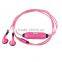 Best Enjoy Music LED Lighting Stereo EL Flash Earphone With Microphone