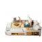 Multifunctional Smart Bed Bedroomsets Leather Modern Bed Tatami Leather Luxury Massage Double Bed