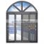 Aluminum door and window sliding windows with frame and tempered glass