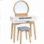 Nordic solid wood modern minimalist dressing table multifunctional dressing table small apartment