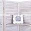 4 Panel Room Dividers and Folding Privacy Screens with Shelves