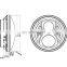 Lantsun For Jeep J L J222 for jeep w rangler LED head lamp with LED ring for jeep JK w rangler 2007-2017