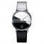 SHENGKE SK0095 New Product Lady's Quartz Movement Fashion Simple Men Style Leather Band Watch