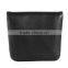 Black Soft Calf Leather Pocket Coin Holder Coin Case Coin Pouch