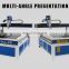 senke Popular Medium Size 1218 4 axis  Cutting MDF Engraving Wood CNC Machine