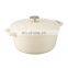 White insulated Food Warmer Hot Pot Casserole Set