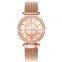 DK&YT Luxury 5ATM Water Resistant Rose Gold Stainless Steel Japan Movt Women Watches