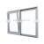 tlit & turn windows aluminum profiles glass windows alminium windows and doors