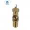 Needle Type Chlorine Cylinder Valve QF-10 / Brass valve with 316L stem