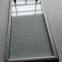 Frozen Freezer glass door aluminum frame with one piece handle