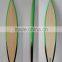 Wood veneer race sup / carbon fiber race paddle board
