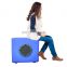 cube chair led sound speaker lamp USB Charger rechargeable cordless Portable plastic music speaker with led lighting