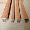 Solid wood laminated wood floor layering PVC trimming strip Flat buckle door T-shaped closing over door joint trimming strip