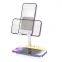 Wireless Charger Desktop Power Station Powerful Magnetic Fast Charging with Light Charging Bank Mobile Phone Stand