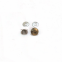14MM brushed silver ultra-thin magnetic button