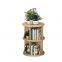Wooden book shelf Display  Bookcase Book Storage Bamboo Craft Book Rack Storage Rack Shelves Books Holder Wooden Bookcase
