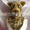 animal leopard head latex mask rubber animal head mask