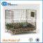 Warehouse storage steel champagne wire cage