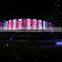 aluminum track installation type outdoor led advertising board 5050 rgb smd dot matrix