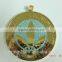 2015 newest die casting engraved medal gold silver plated swimming medal