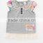 varieties t-shirt manufacture Japanese wholesale high quality tunic design girls toddler shirts patchwork print for baby