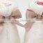 Japanese wholesale products cute and high quality infant wear kids clothes toddler boa booty with ribbon baby socks