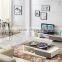 Modern design plexiglass top living room center coffee table design