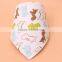 2016 hotsale nice design 100% cotton baby bibs with 37 cute patterns