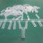transparent silicone grafting tube 4.5*5.5mm with food grade FDA
