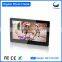 14 inch large size digital photo frame support photo/ music/video OEM muti-functional large size big screen