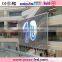  outdoor full color transparent led glass display soft LED window glass screens XW5 led display
