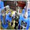 Welded steel tube roll former mill welded pipe roll forming machine round/square pipe machinery, high frequency welding
