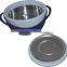 3889 plastic stainless steel kitchen pots